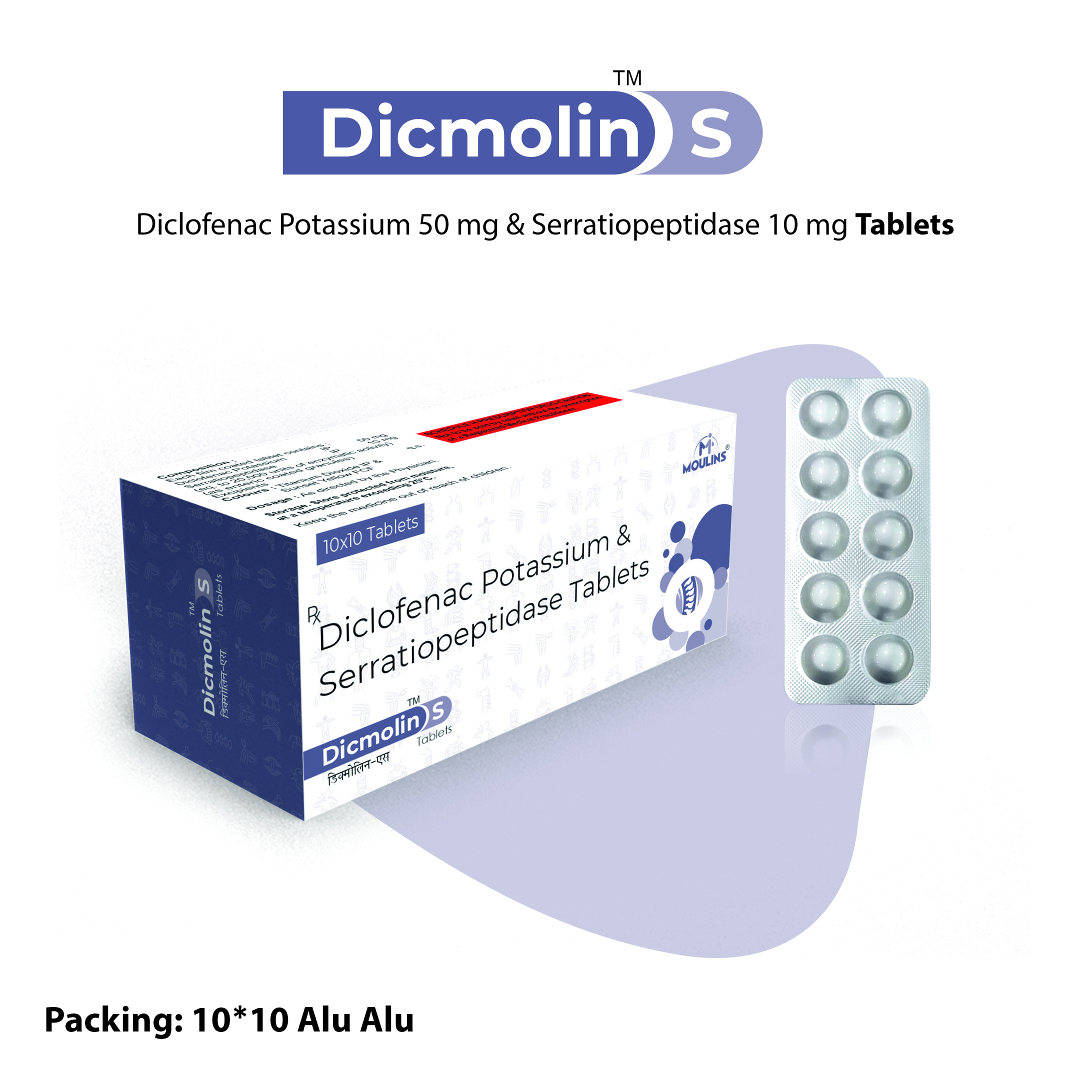 DICMOLIN-S TAB 10*10